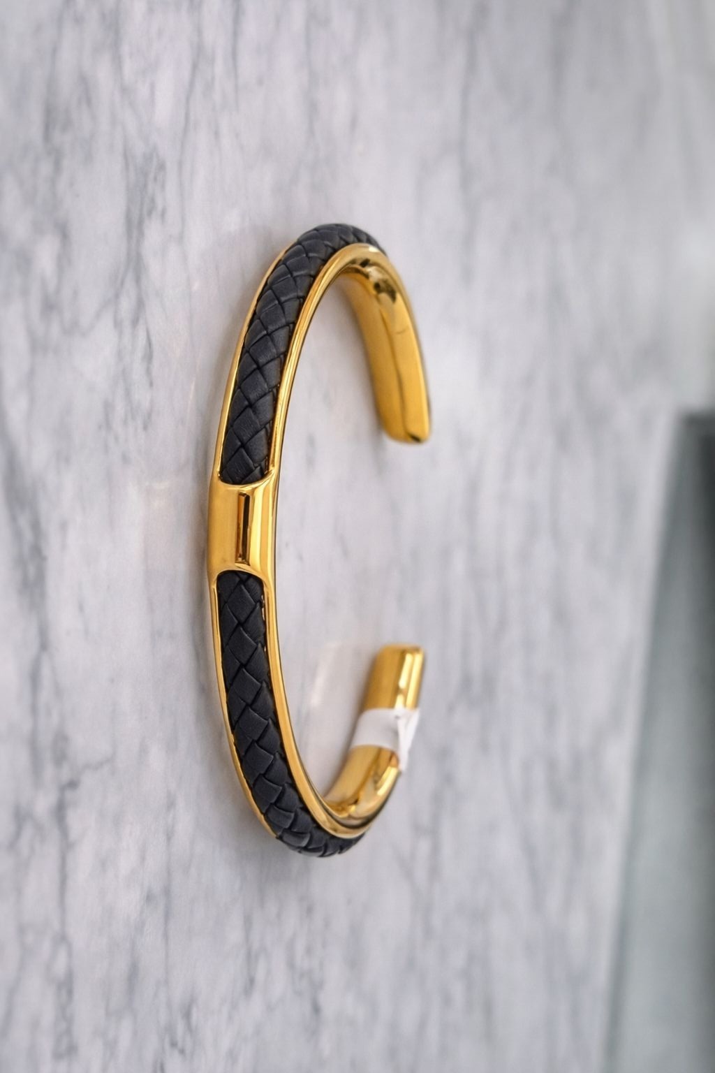 Brazalete "Braid & Gold"