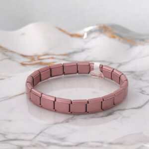 Brazalete italiano rosa