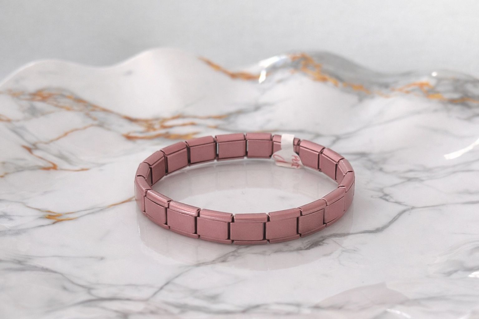 Brazalete italiano rosa