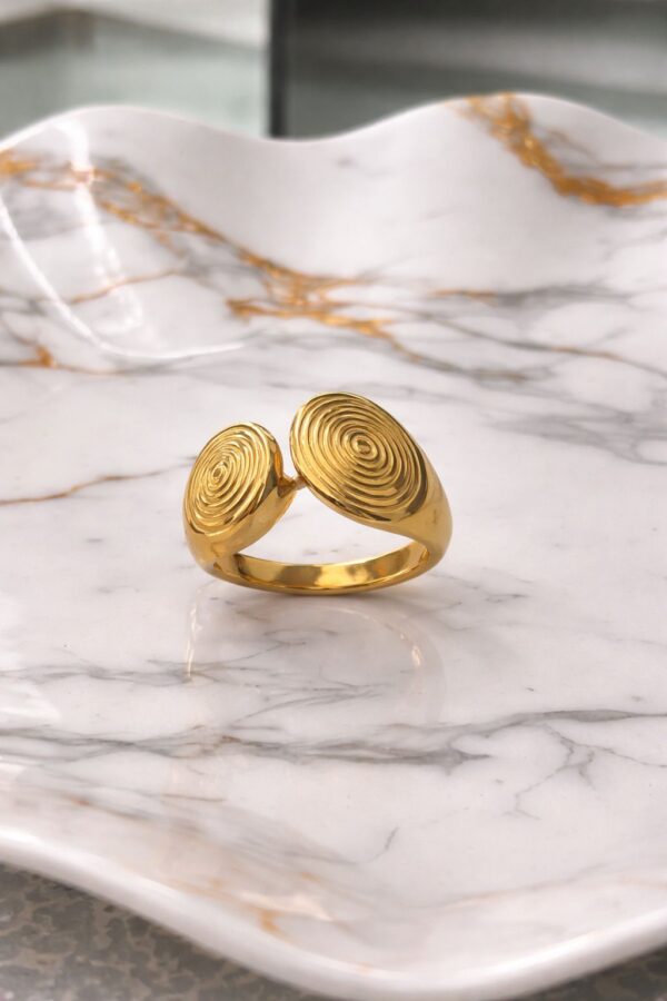 Anillo "Spiral Vortex"