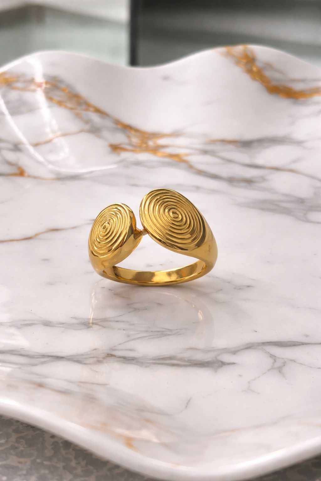 Anillo "Spiral Vortex"